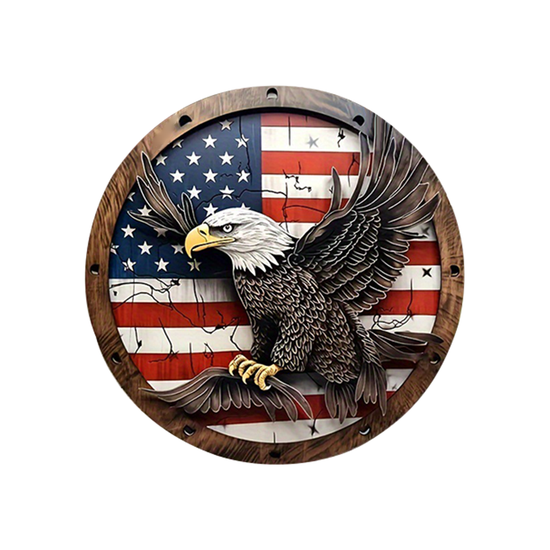 SheremArt Patriotic Eagle