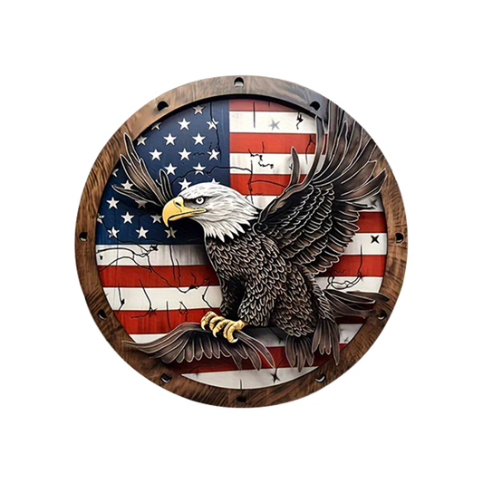SheremArt Patriotic Eagle
