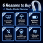 Portable Neck Air Conditioner Fan with TEC Cooling