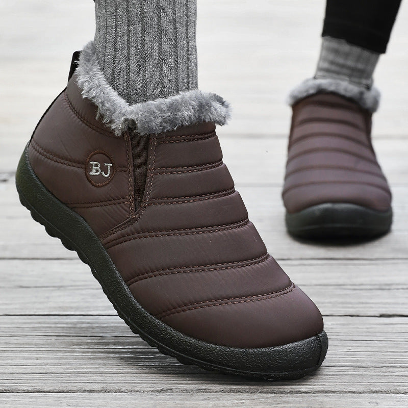 HotJak Seniors' Waterproof Snow Boots