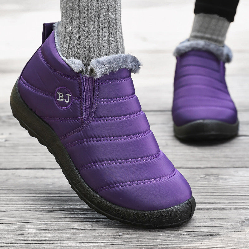 HotJak Seniors' Waterproof Snow Boots