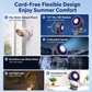 Rechargeable Clip-On Cooling Fan with Ice-Cooling Plate