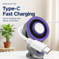 Rechargeable Clip-On Cooling Fan with Ice-Cooling Plate