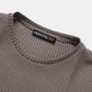 Mens Basic Knitted Rose Embroidery Patch Short Sleeve Casual Two Piece Outfits Cozy Loungewear