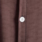 Mens Pure Color Lapel Button Up Cotton Basics Short Sleeve Shirts