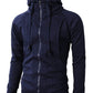 Men's zip-up sweatshirt