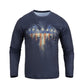 Men's Patriotic American Flag Graphic Long Sleeve T-shirts