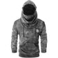 Rivet Long Sleeve Drawstring Hoodie