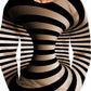 Men's 3D Print Graphic Optical Illusion Plus Size Long Sleeve Tops Streetwear