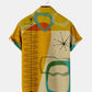 Shirt Collar Vintage Shirts Yellow M