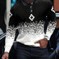 LONG SLEEVE RETRO FASHION CASUAL POLO SHIRT