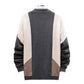 Men's Casual Knitted Cardigan Top Khaki XL