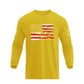 Men's American Flag Graphic Long Sleeve T-Shirt