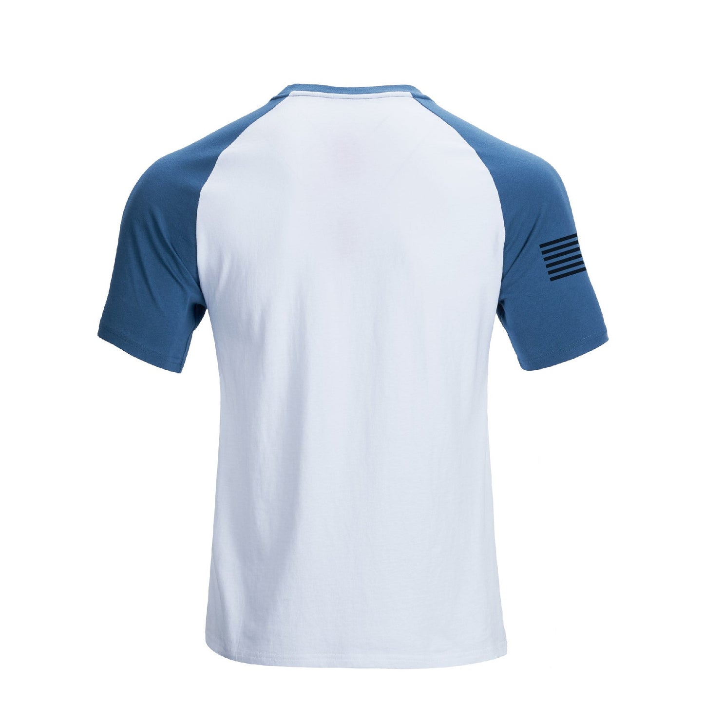 Men's Patriotic American Flag Raglan Sleeve Short-sleeve T-shirts