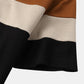 Preppy Mens Patchwork Letter Color Crew Neck Short Sleeve Two Pieces Outfits