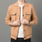 Men's Casual Knitted Cardigan Top Black L