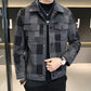 Men's Casual Business Jacket Grey M