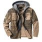 Men's ethnic pattern casual fake two-piece long-sleeved jacket