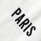 Mens Letter Embroidery Block Stripe Patchwork Sweatshirt Preppy Two Pieces Outfits