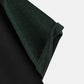 Mens Letter Embroidery Knitted Patchwork Crew Neck Short Sleeve Two Pieces Outfits