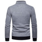 Men's Casual Stand-Collar Multi-Pocket Zipper Cardigan Top
