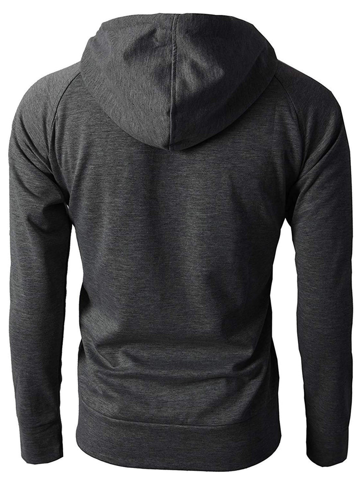 Men's zip-up sweatshirt