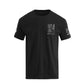 Men's 100% Cotton Patriotic American Flag with Cross Graphic T-shirts