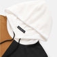 Mens Waffle Knit Color Block Patchwork Loose Short Sleeve Hooded Two Pieces Outfits SKUI05044