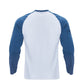 Men's 100% Cotton Patriotic American Flag Raglan Sleeve Long Sleeve Graphic T-shirts