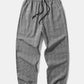 Mens Glen Plaid Stitching Drawstring Hoodie Casual Long Two Pieces Outfits
