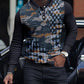 LONG SLEEVE RETRO CASUAL FASHION MEN'S POLO SHIRT