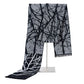 Men's generous scarf Black One-Size