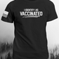 Text Graphic Print Crew Neck Short Sleeve Tee Men Black M