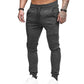 Men's casual pleated sweatpants