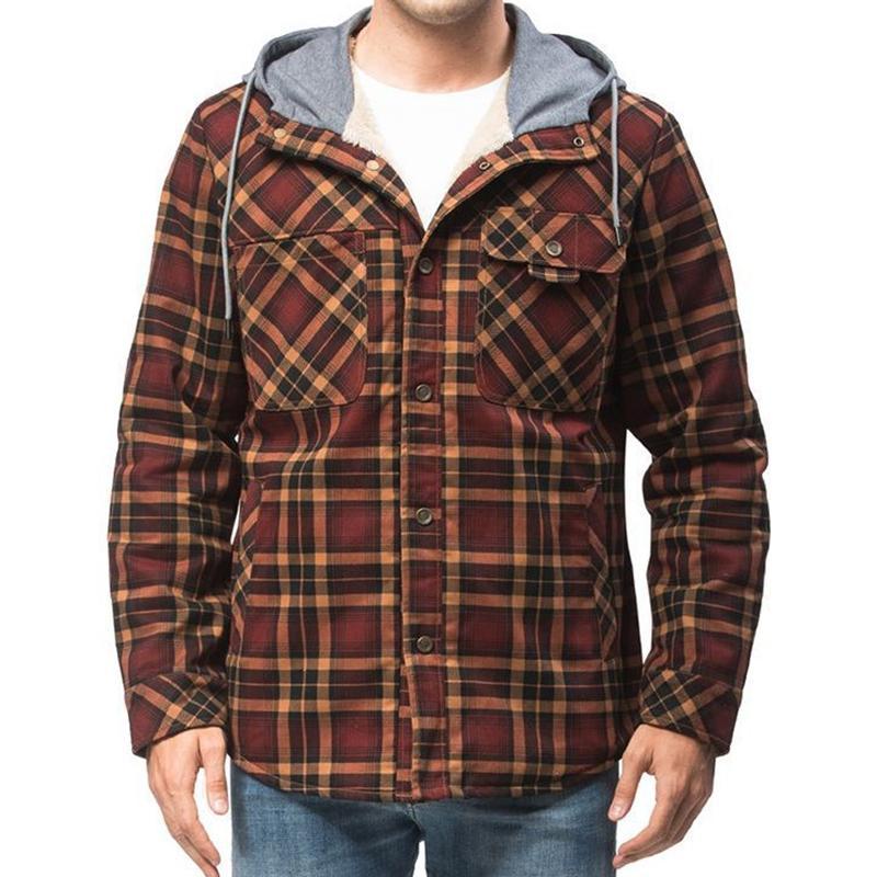 Plaid Patchwork Jacket