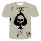Men 3D Tees Sexy Designer   Popular Printed T-shirt Street Trend Retro Style Men's Women's Standard Size