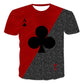 Men 3D Tees Sexy Designer   Popular Printed T-shirt Street Trend Retro Style Men's Women's Standard Size