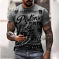 Summer 3D printing Wolf Men T-Shirt Trend Casual Short Sleeve Street Harajuku Style Oversized T-Shirt