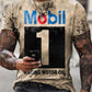 Men 3D Tees Casual Round Neck Short Sleeve  Playing Cards Printing