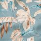 Mens Leaf Print Casual & Breathable Chest Pocket Short Sleeve Shirts