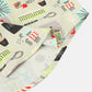 Mens Colorful Element Mushroom Pattern Print Loose Light Short Sleeve Shirts