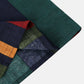 Men Thin & Breathable Cotton Outfits Sets Colorful Stripe Holiday Short Sleeve Two Pieces