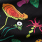 Mens Colorful Mushroom Print Button Up Street Short Sleeve Shirts