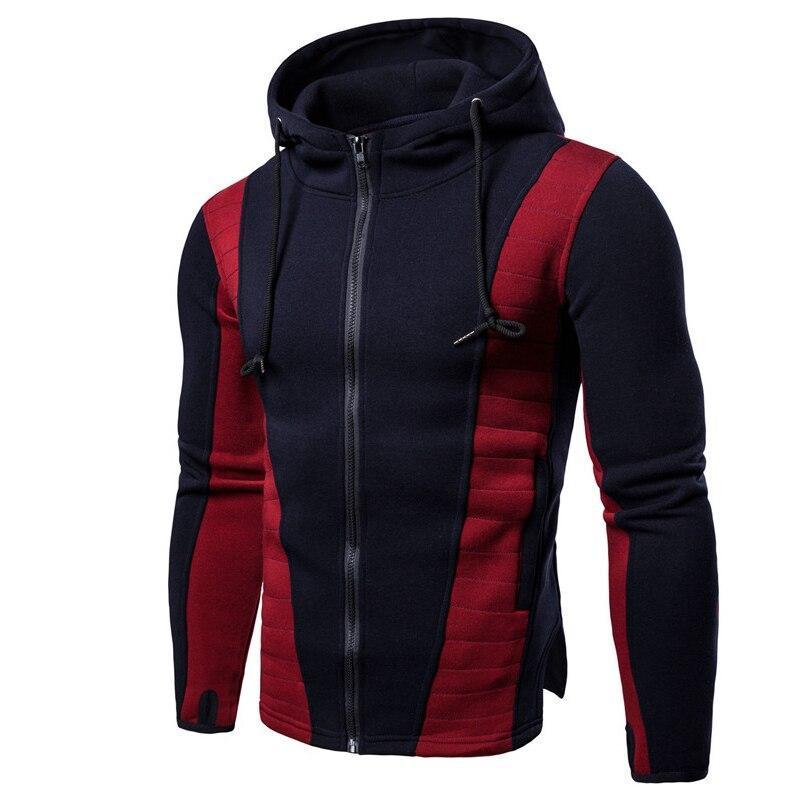 Men's zip-up sweatshirt