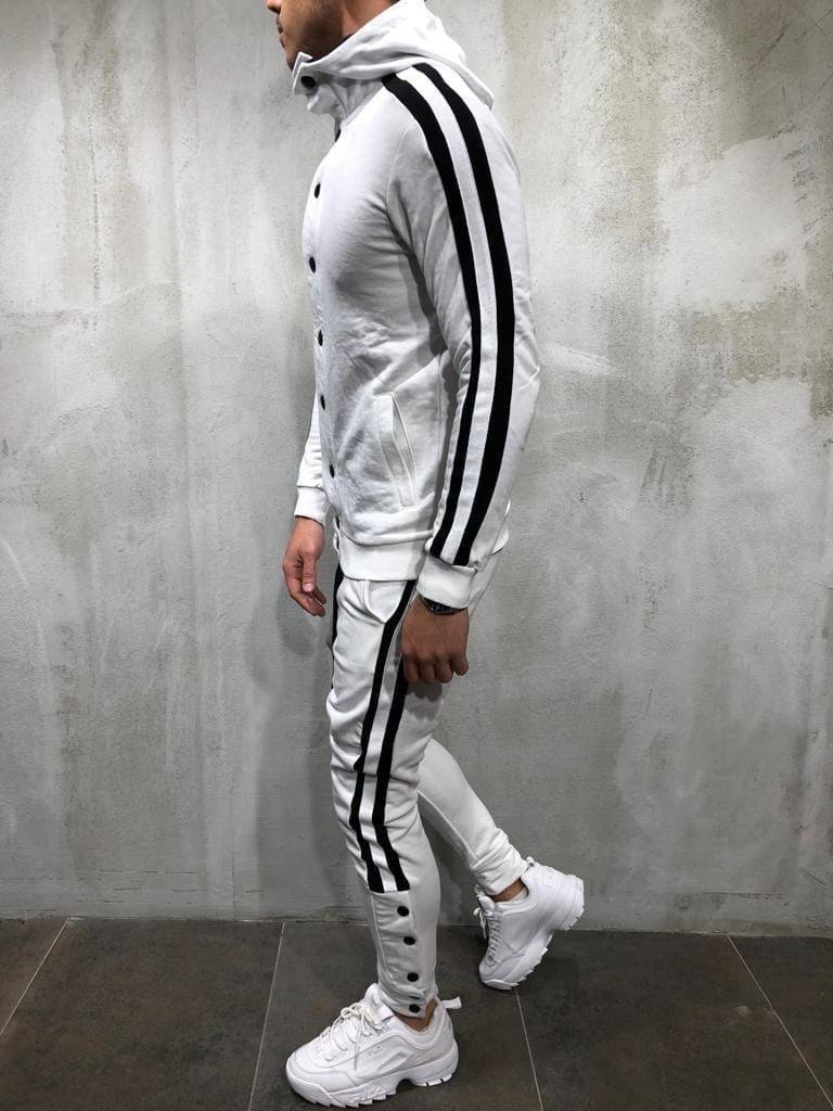 Tracksuit-Men's Casual Sportswear Hoodie & Pants Tracksuits