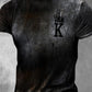 Men's Tee T shirt Shirt 3D Print Graphic Prints Letter Print Short Sleeve Daily Tops Polyester Casual Vintage Designer Big and Tall Round Neck